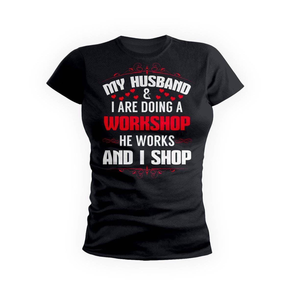 He Works I Shop