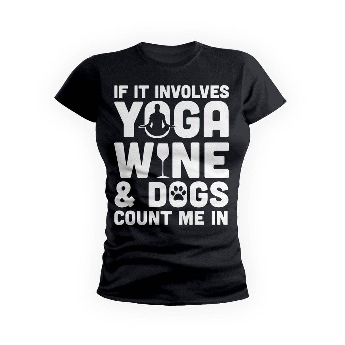 Yoga Wine And Dogs