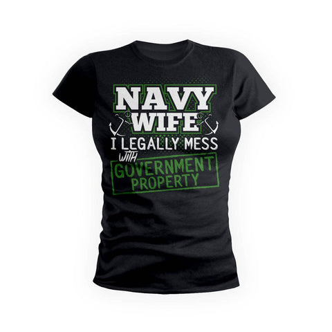 Navy Wife Government Property
