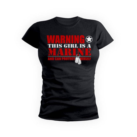 This Girl Is A Marine