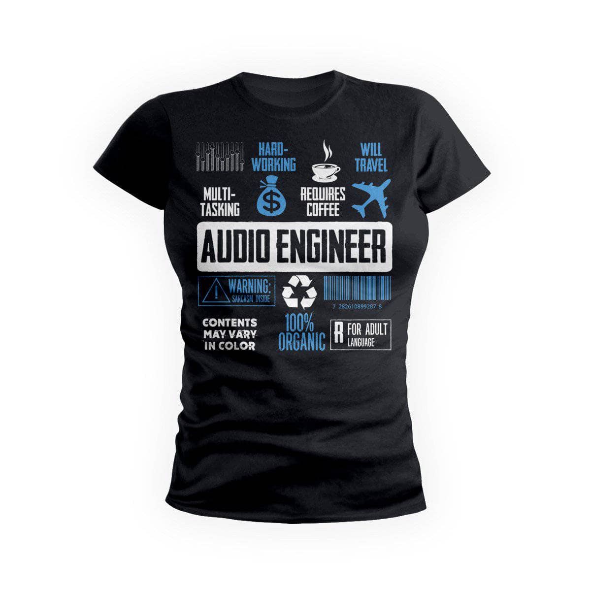 Hard Working Audio Engineer