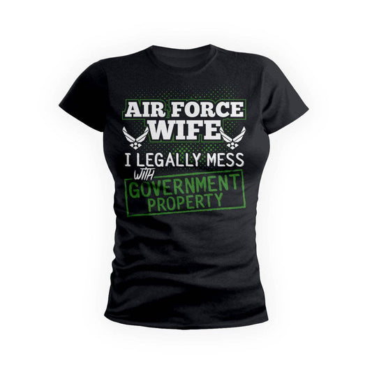 Air Force Wife Government Property