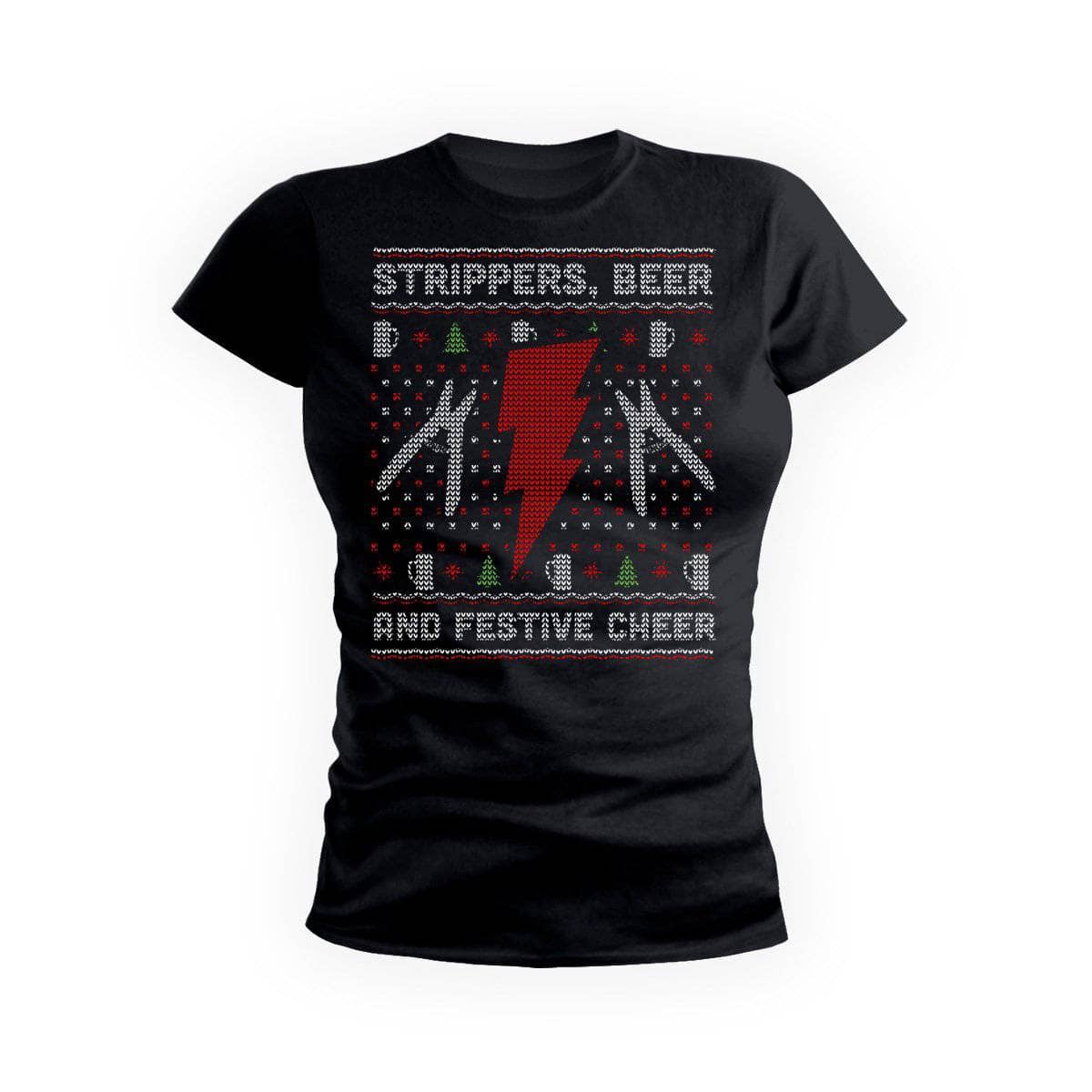 Tee Strippers Beer Festive Cheer