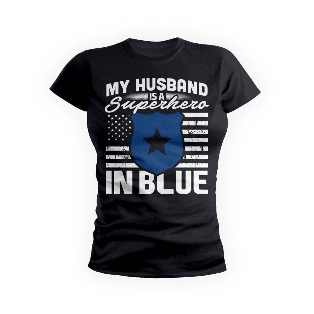 Husband Superhero In Blue