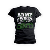 Army Wife Government Property