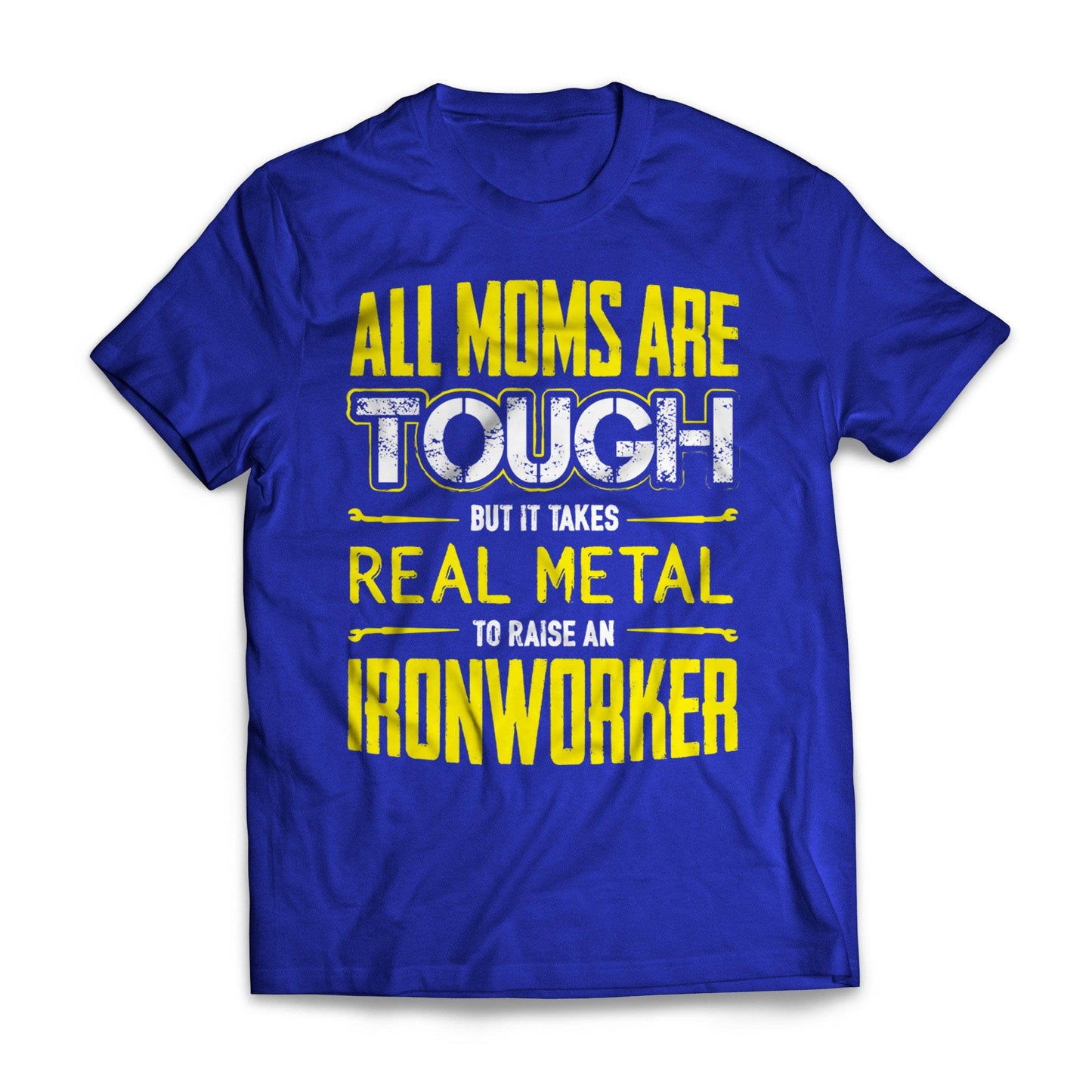 Yellow Tough Ironworker Mom