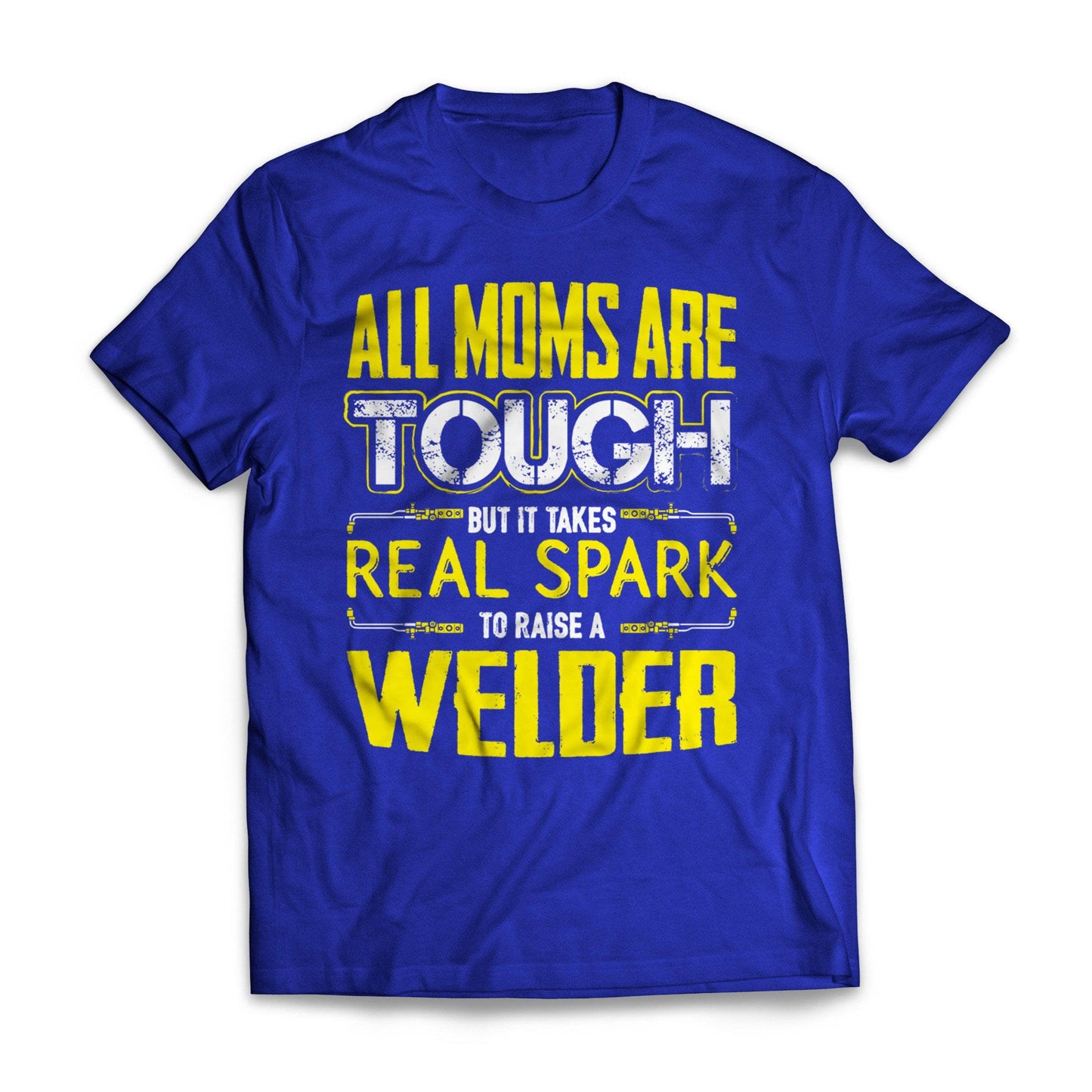 Yellow Tough Welder Mom