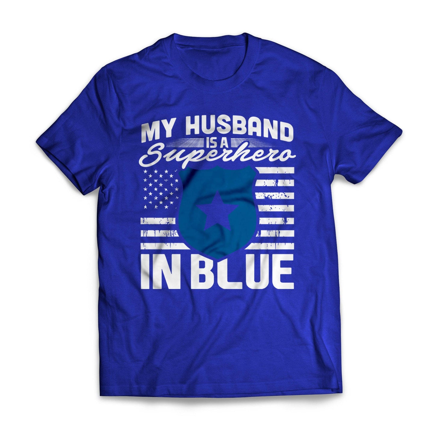 Husband Superhero In Blue