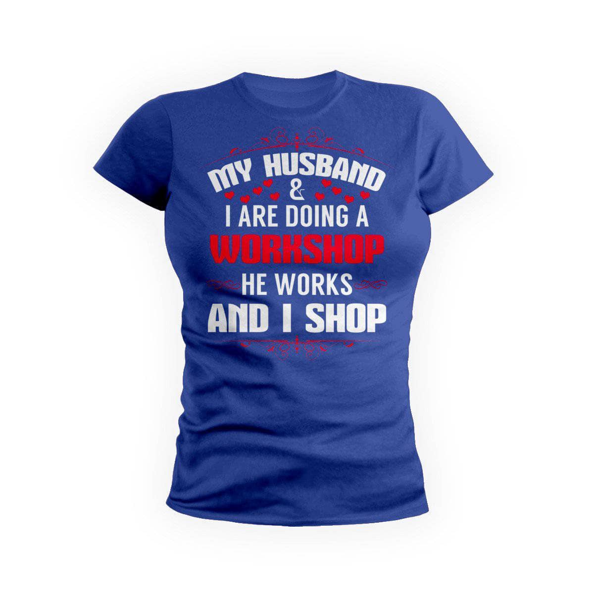 He Works I Shop