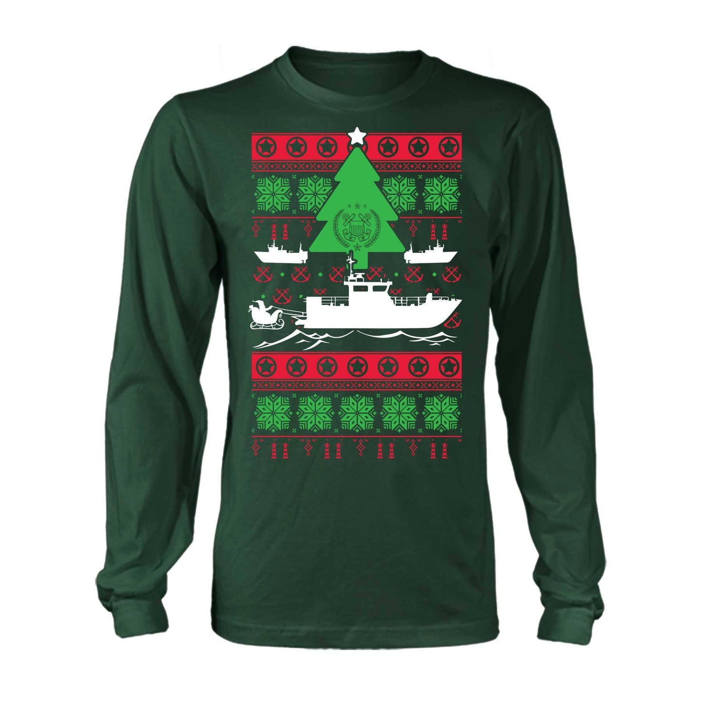 Christmas Sweater Coast Guard