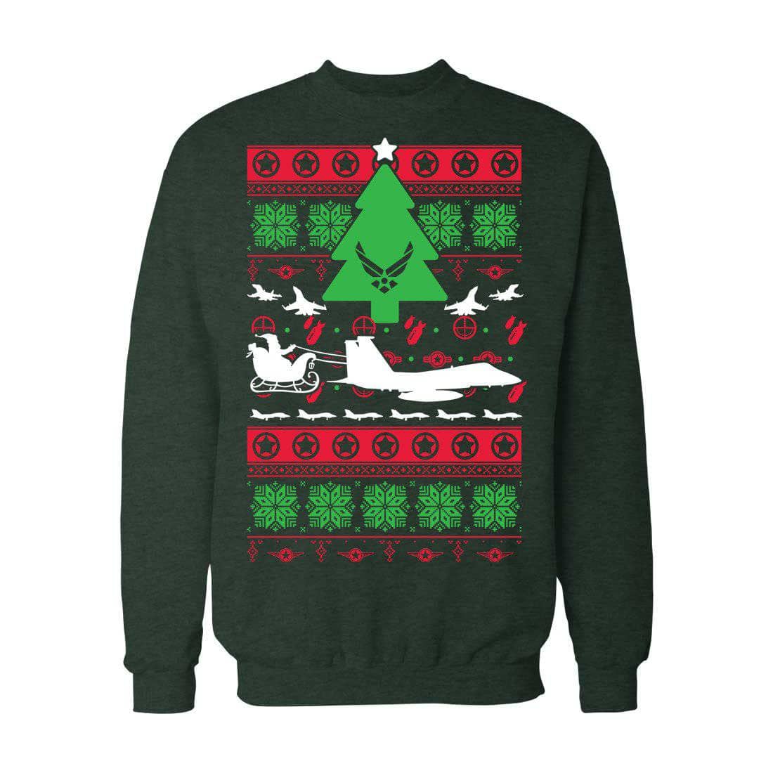 Christmas Sweater Air Force