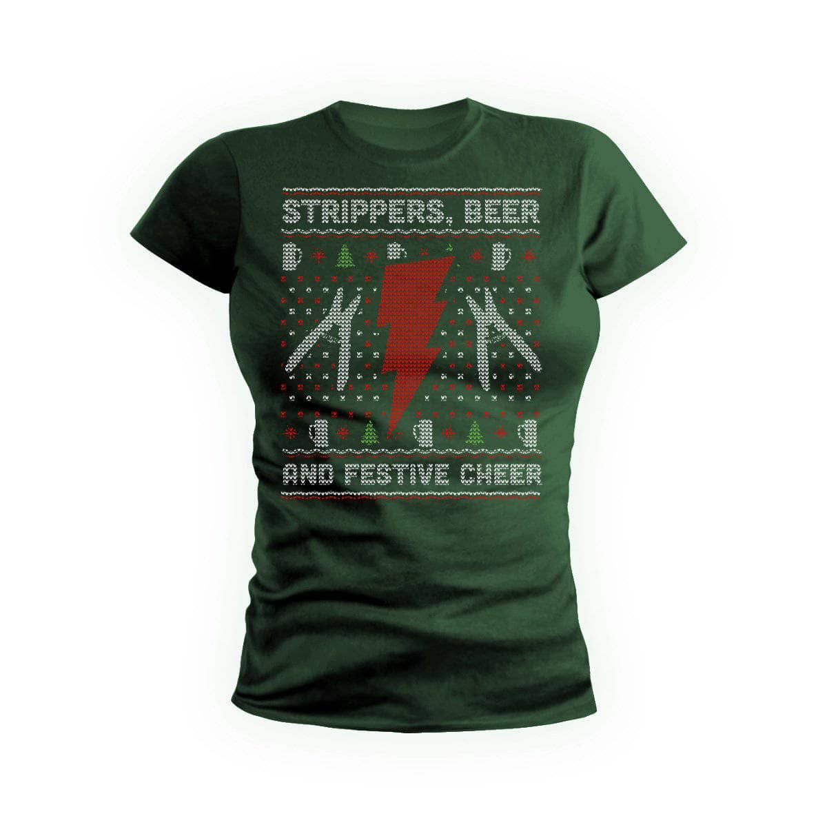 Tee Strippers Beer Festive Cheer