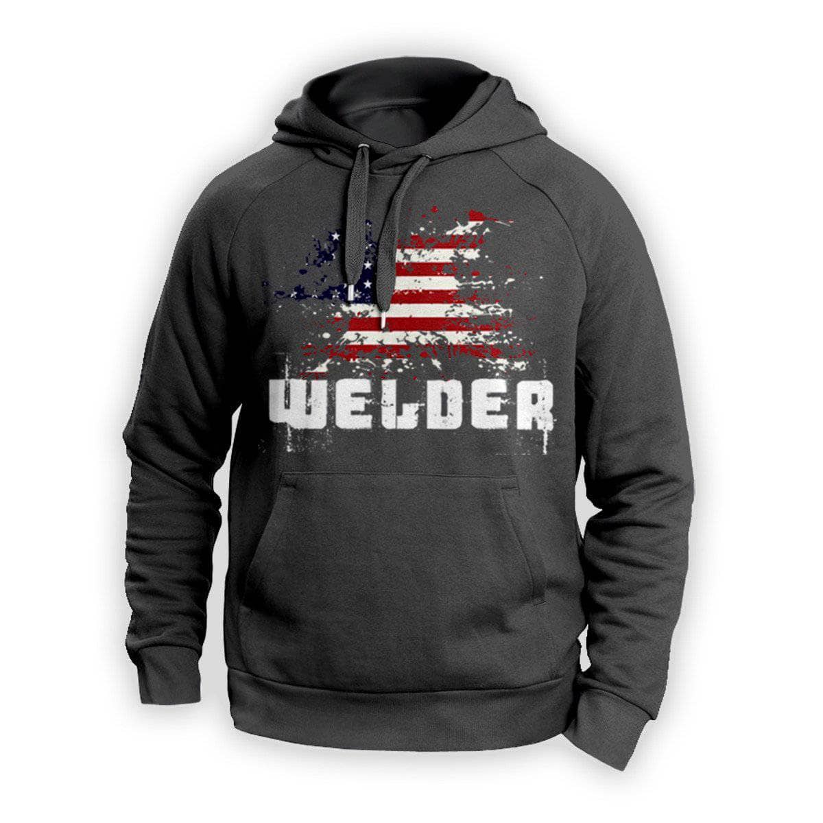 Welder Grunge Flag