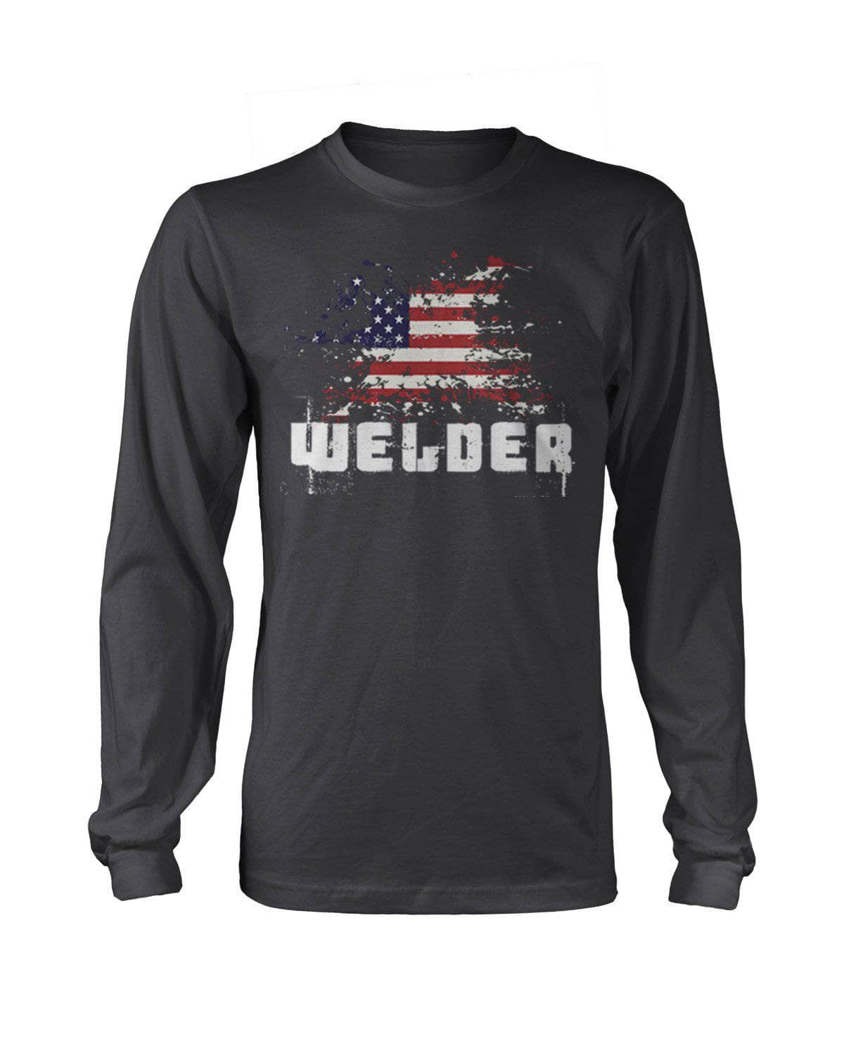 Welder Grunge Flag