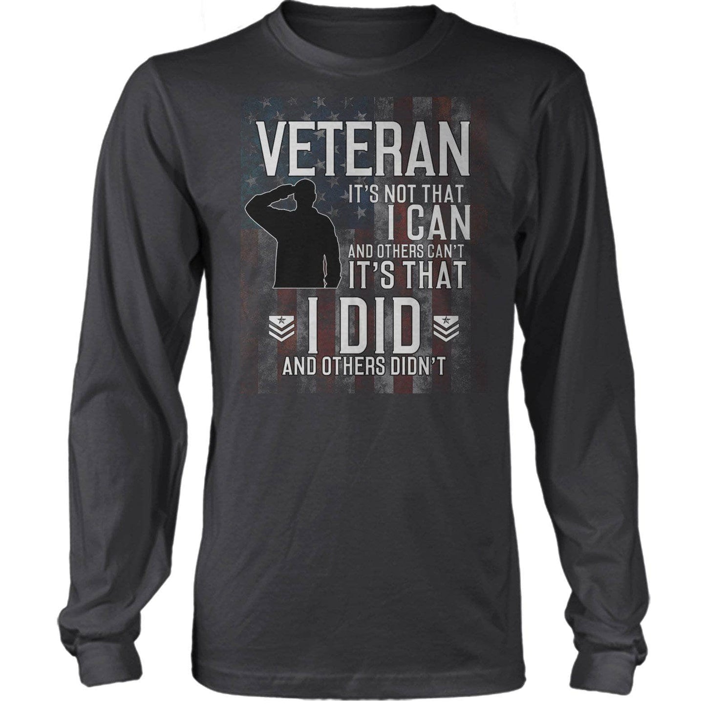 Veteran Did Other Didn'T