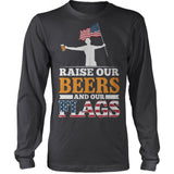 Raise Beers And Flags