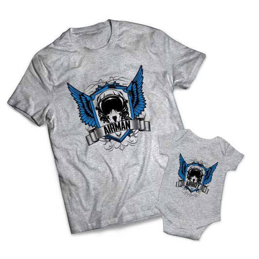 Airman Airboy Set - Air Force -  Matching Shirts