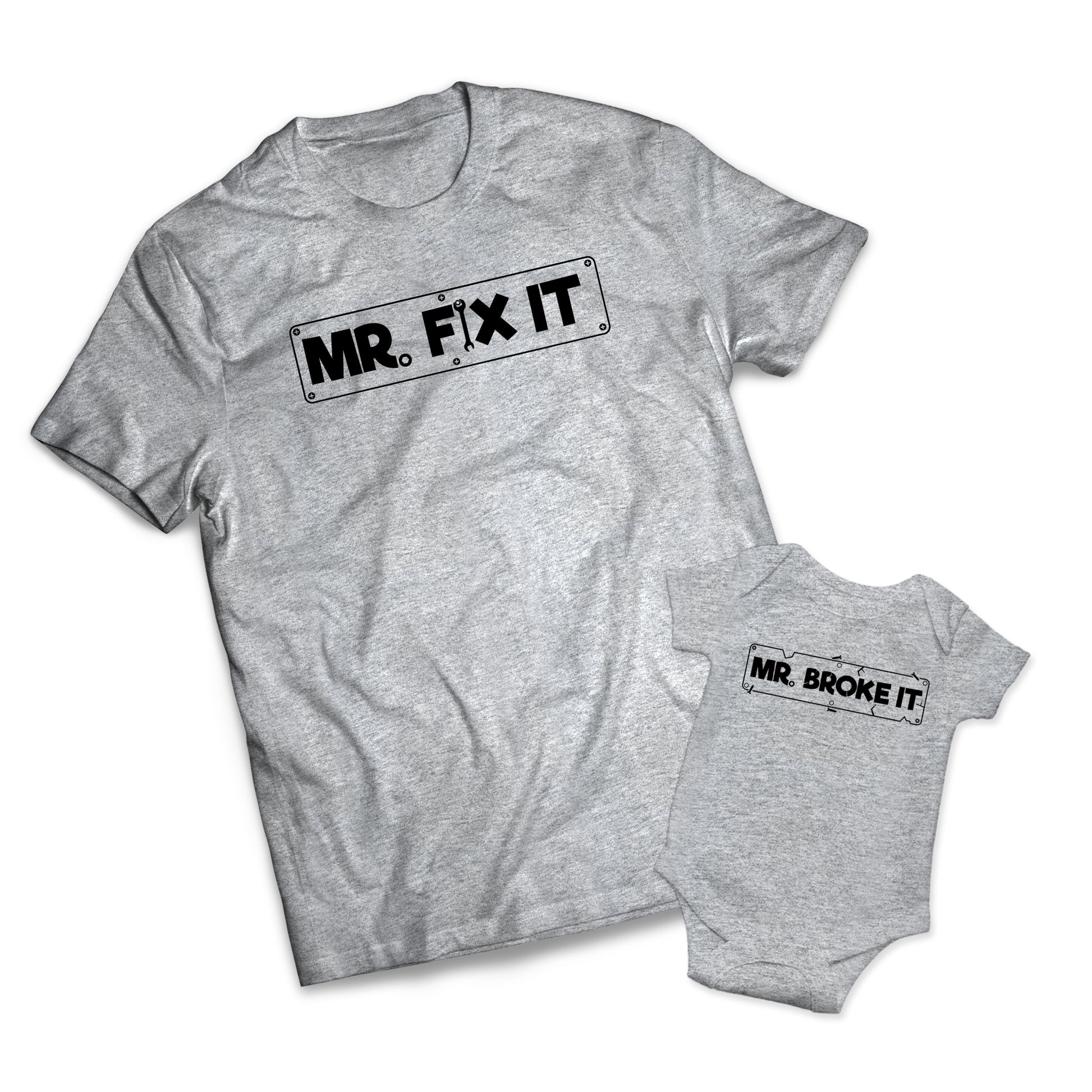 Fix Break Set - Dads, Kids -  Matching Shirts