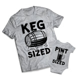 Keg Pint Set - Drinking -  Matching Shirts