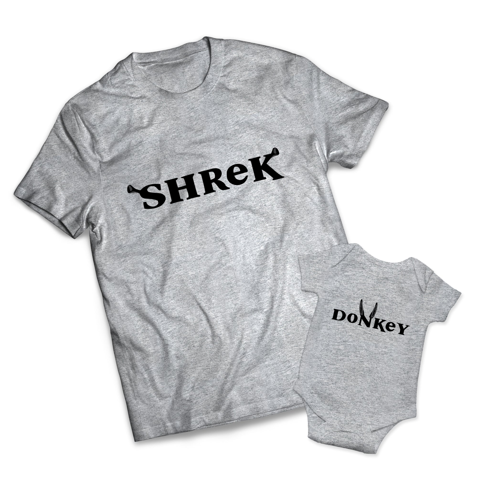 Shrek Donkey Set - Shrek -  Matching Shirts