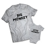 Big Monkey Little Monkey Set - Dads -  Matching Shirts