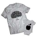 Apple Tree Set - Dads -  Matching Shirts