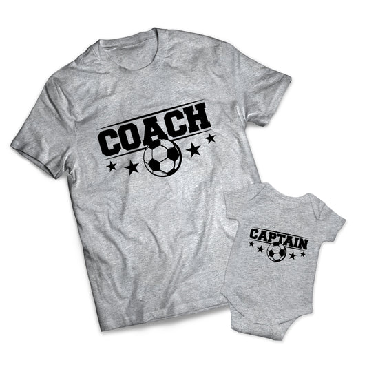 Soccer Coach Captain Set - Dads -  Matching Shirts