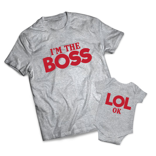 The Boss Set - Dads -  Matching Shirts