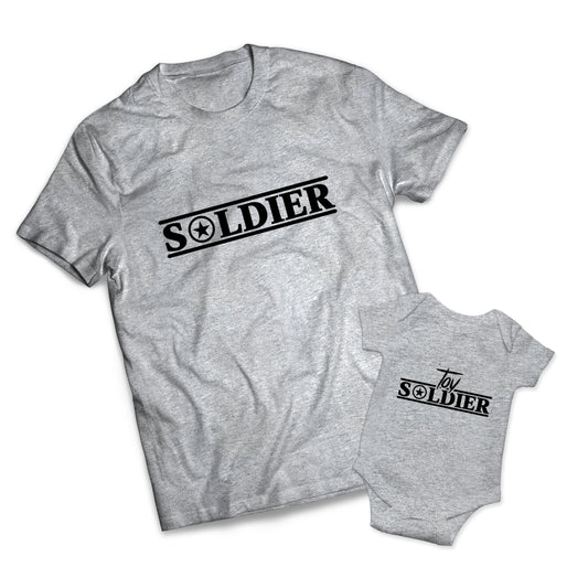 Soldier Toy Soldier Set - Army -  Matching Shirts