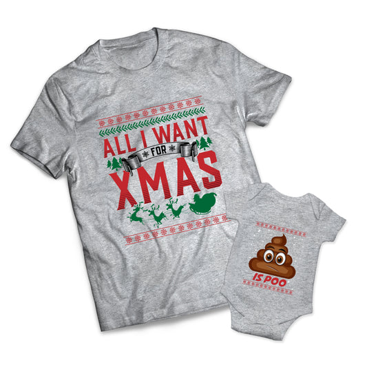 Christmas Poo Set - Christmas -  Matching Shirts