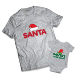 Santa's Little Helper Set - Christmas -  Matching Shirts