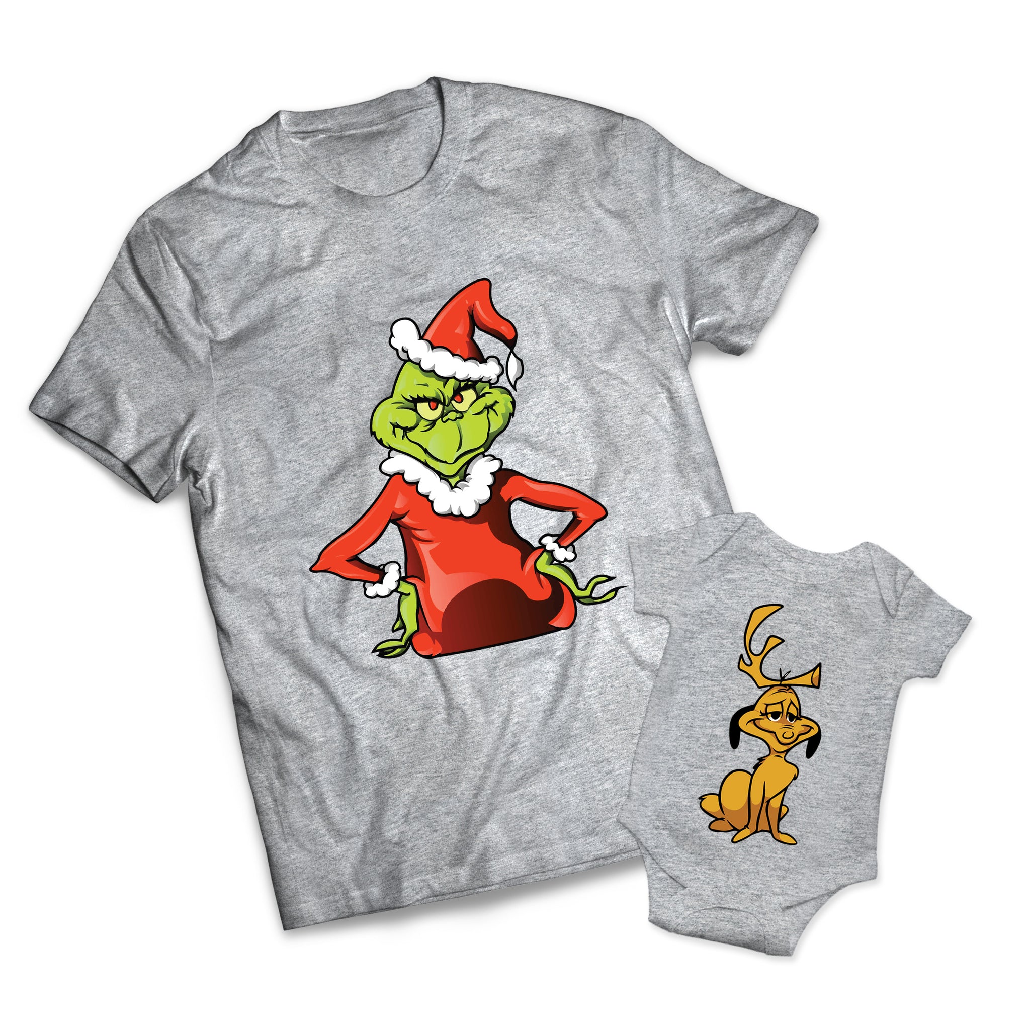 Grinch And Max Set - Christmas -  Matching Shirts