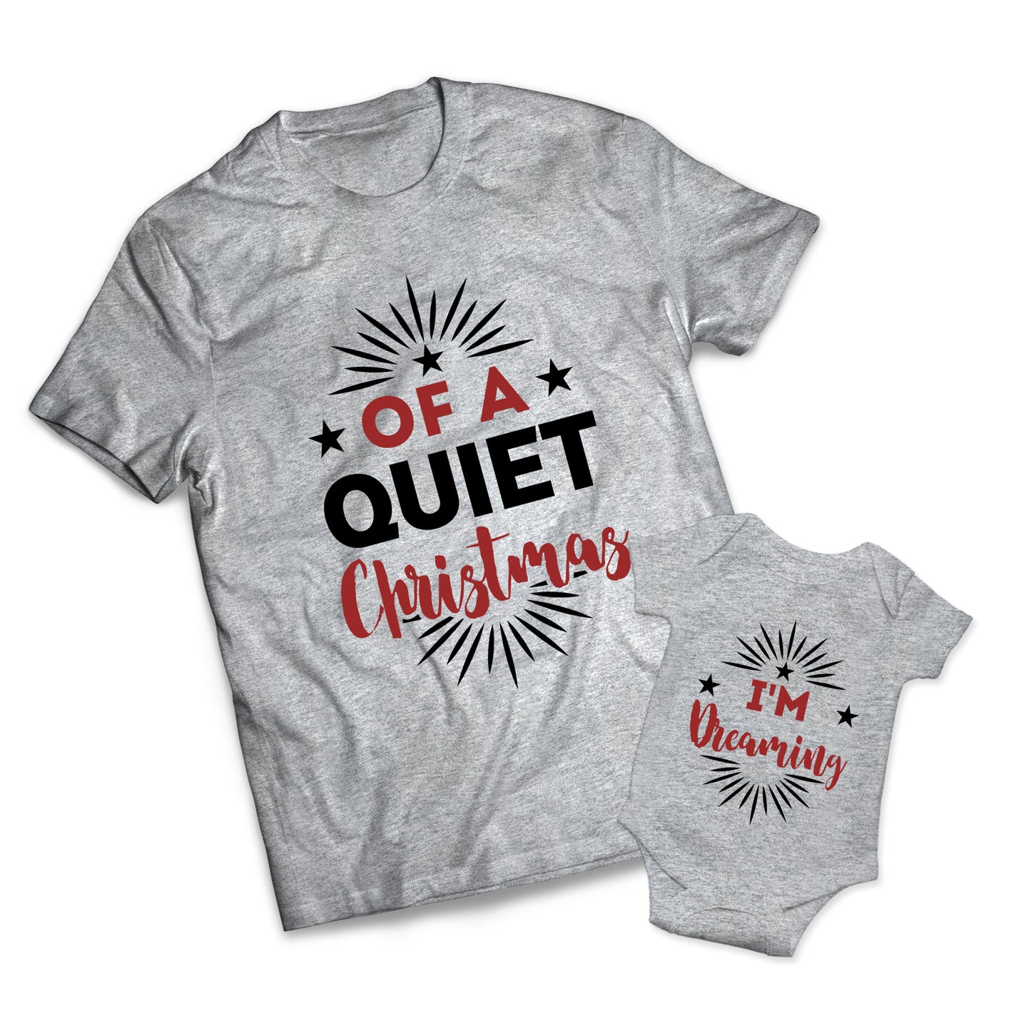 Quiet Christmas Set - Christmas -  Matching Shirts