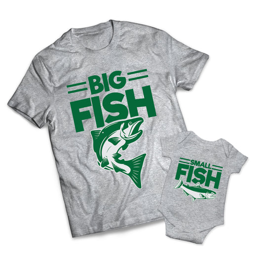 Big Small Fish Set - Fishing -  Matching Shirts