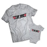 Top Dad Top Kid Set - Top Gun -  Matching Shirts