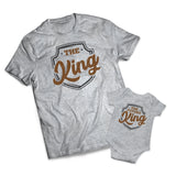 King Set - Dads -  Matching Shirts
