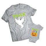 Trick Or Treat Set - Halloween -  Matching Shirts