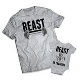 Gym Beast Set - Fitness -  Matching Shirts