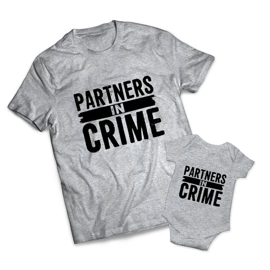 Partners In Crime Set - Dads -  Matching Shirts