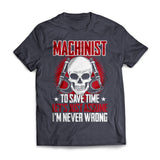 I'M Never Wrong Machinist