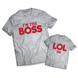 The Boss Set - Dads -  Matching Shirts