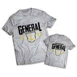 Navy General Set - Navy -  Matching Shirts