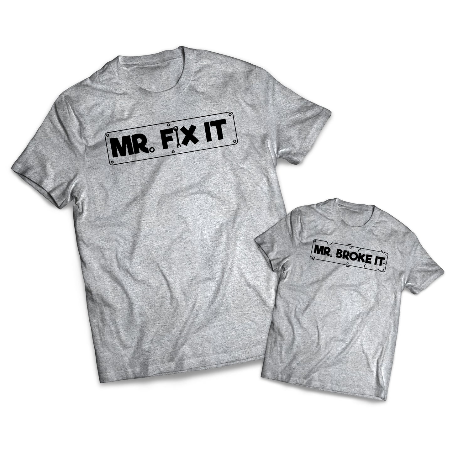 Fix Break Set - Dads, Kids -  Matching Shirts