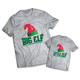 Big Elf Little Elf Set - Christmas -  Matching Shirts