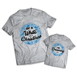 White Christmas Set - Christmas -  Matching Shirts