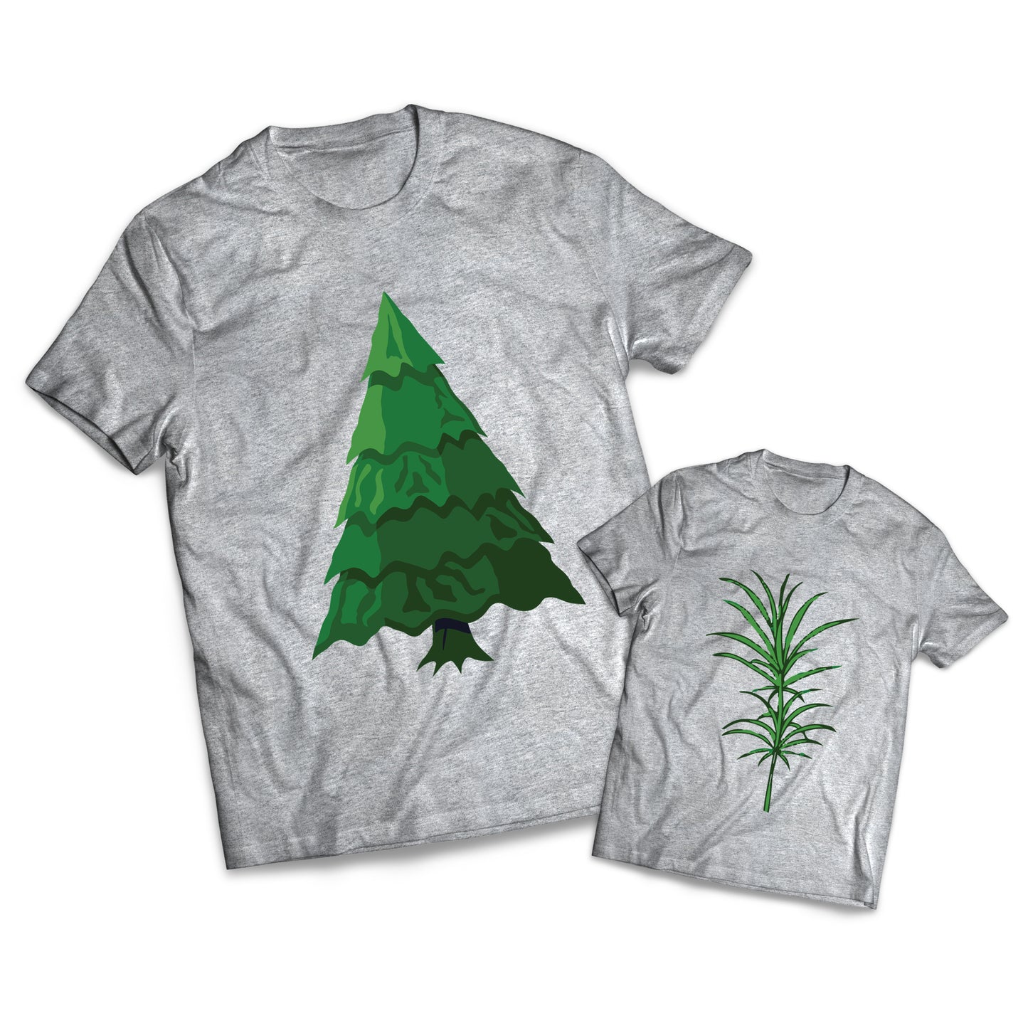 Tree And Seedling Set - Christmas -  Matching Shirts