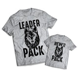 Wolf Pack Set - Dads -  Matching Shirts