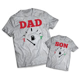 Fuel Levels Set - Dads -  Matching Shirts