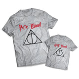 Pure Blood Half Blood Set - Harry Potter -  Matching Shirts