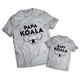 Papa Koala Set - Dads -  Matching Shirts